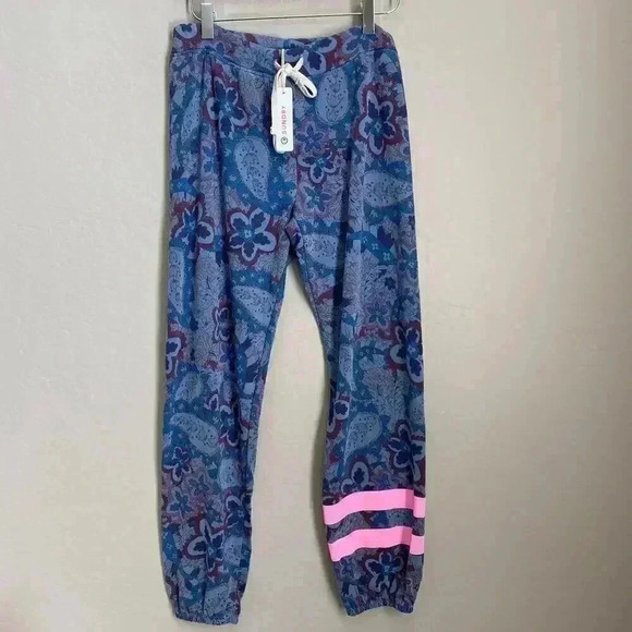 SUNDRY Paisley Joggers Size Small‎ - Picture 2 of 13